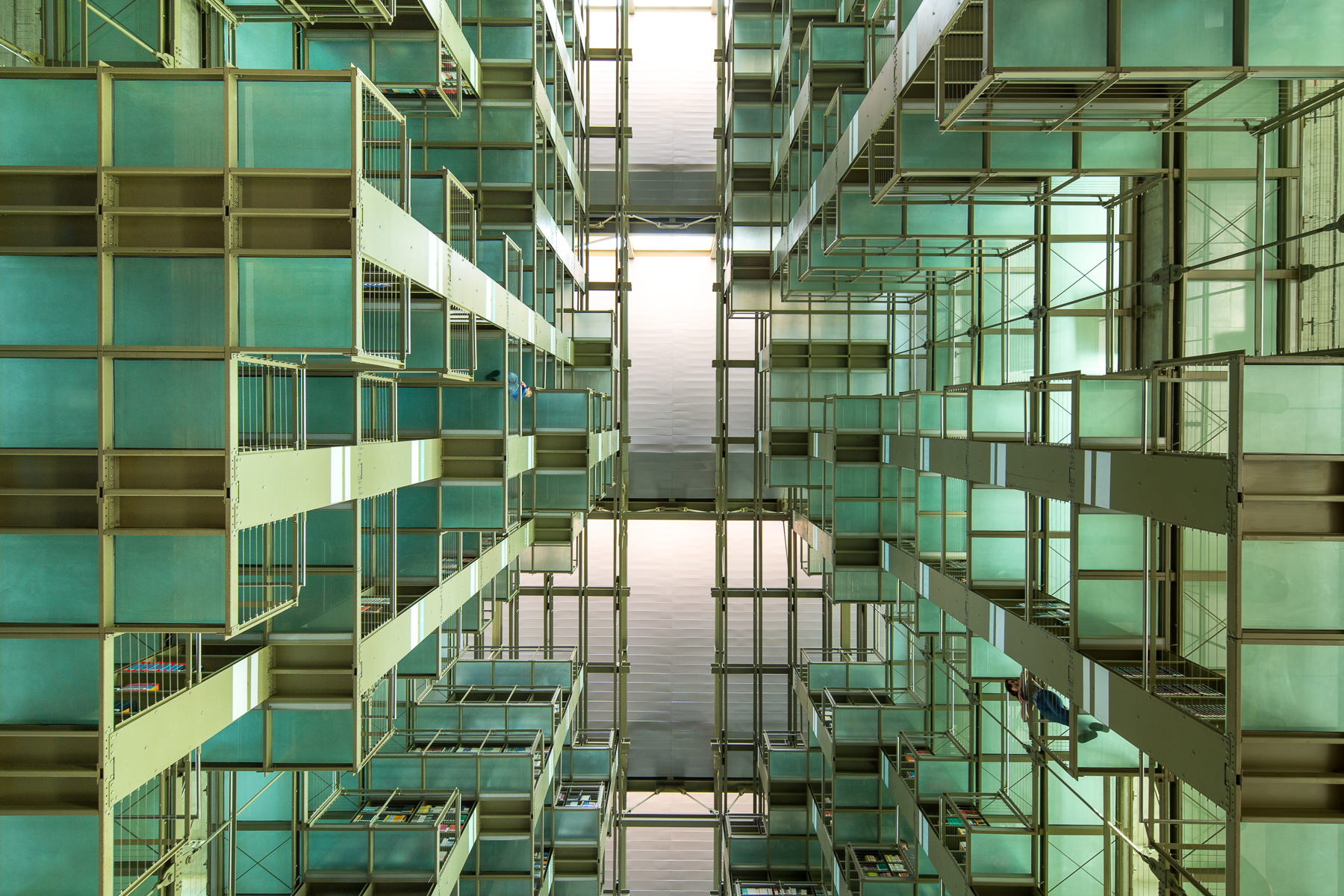 Vasconcelos Library before stocking